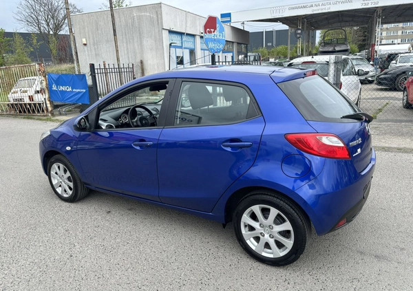 Mazda 2 cena 14900 przebieg: 160000, rok produkcji 2009 z Szczecin małe 742